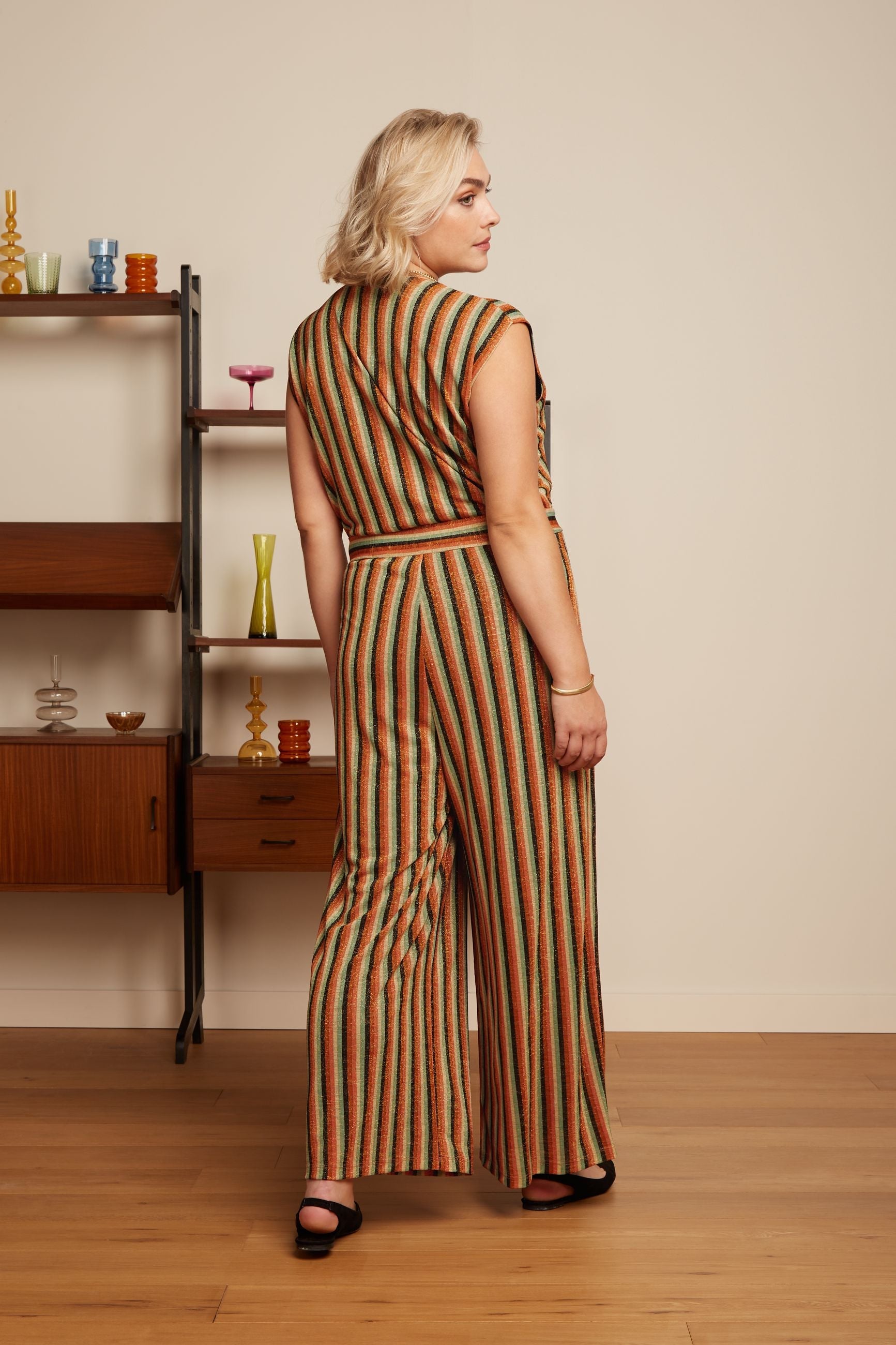 MARY JUMPSUIT PISO STRIPE KING LOUIE - 0325-02