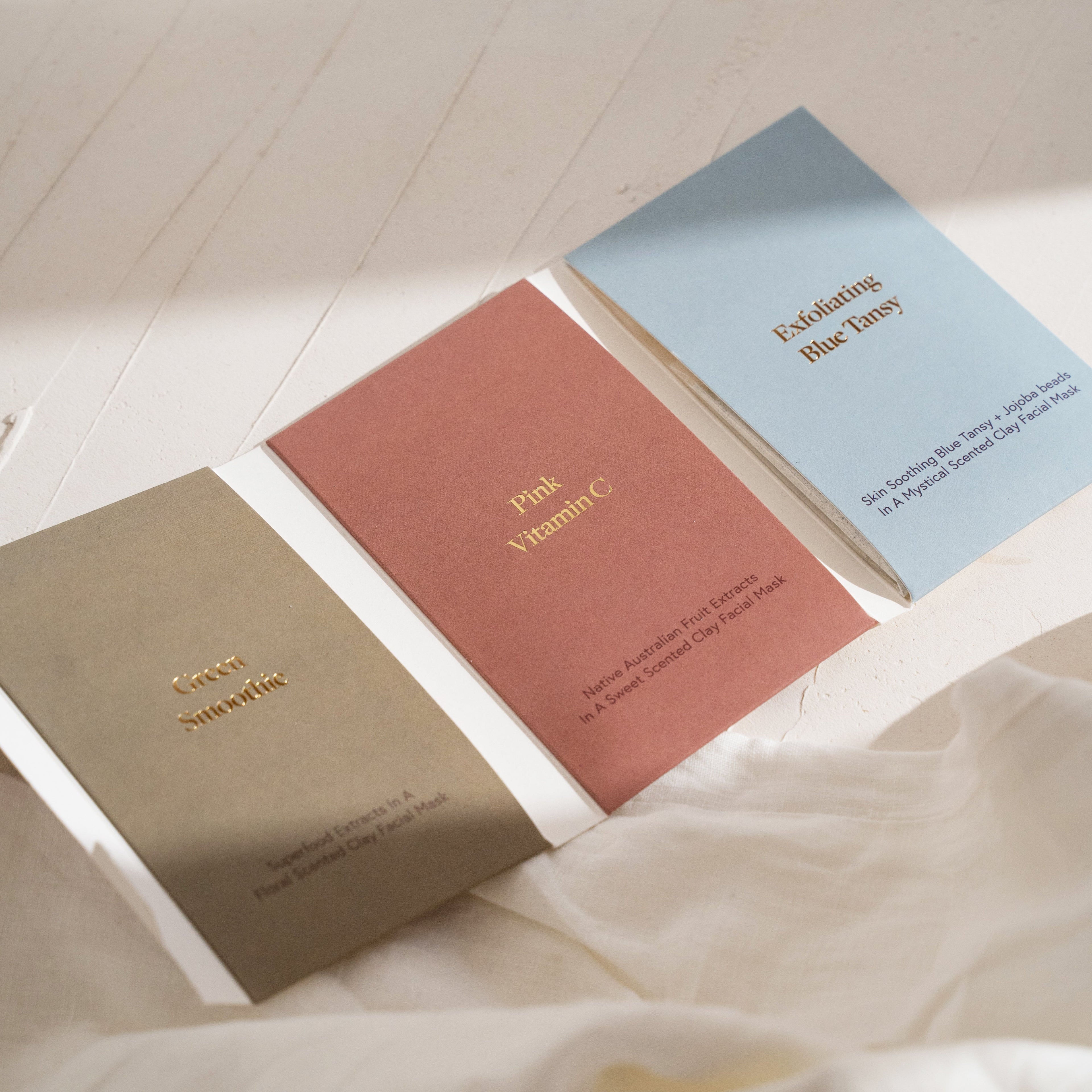 FACIAL MASK DISCOVERY SET - STRAY WILLOW