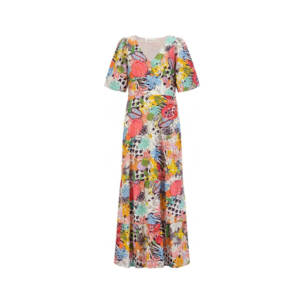 CHARLEY TROPICAL BOUQUET DRESS - POM AMSTERDAM - Hello Annie Parkdale