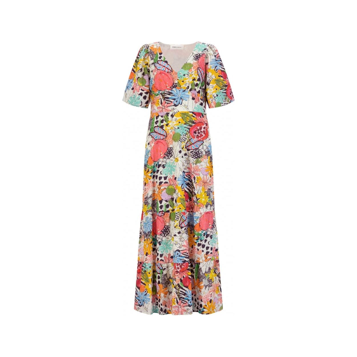 CHARLEY TROPICAL BOUQUET DRESS - POM AMSTERDAM - Hello Annie Parkdale