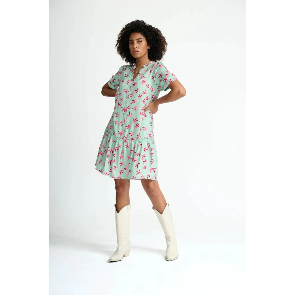 EVE FLY AWAY GREEN MINI DRESS - POM AMSTERDAM - Hello Annie Parkdale