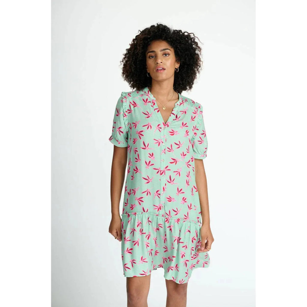 EVE FLY AWAY GREEN MINI DRESS - POM AMSTERDAM - Hello Annie Parkdale