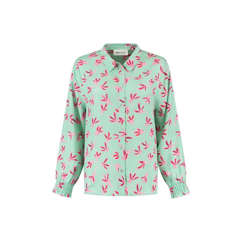 MILLY FLY AWAY GREEN BLOUSE - POM AMSTERDAM - Hello Annie Parkdale