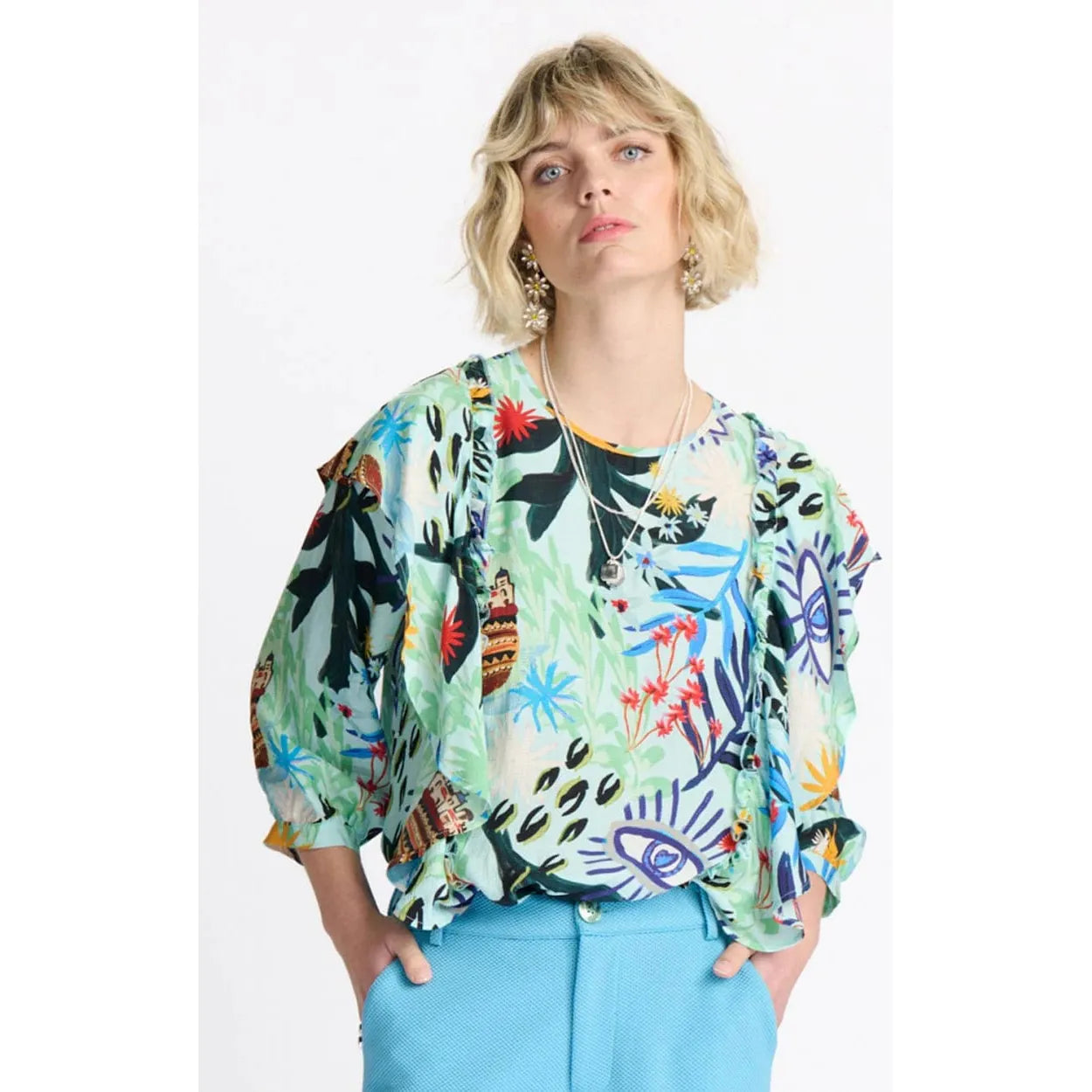 BOTANICAL BLUE  - POM AMSTERDAM - Hello Annie Parkdale