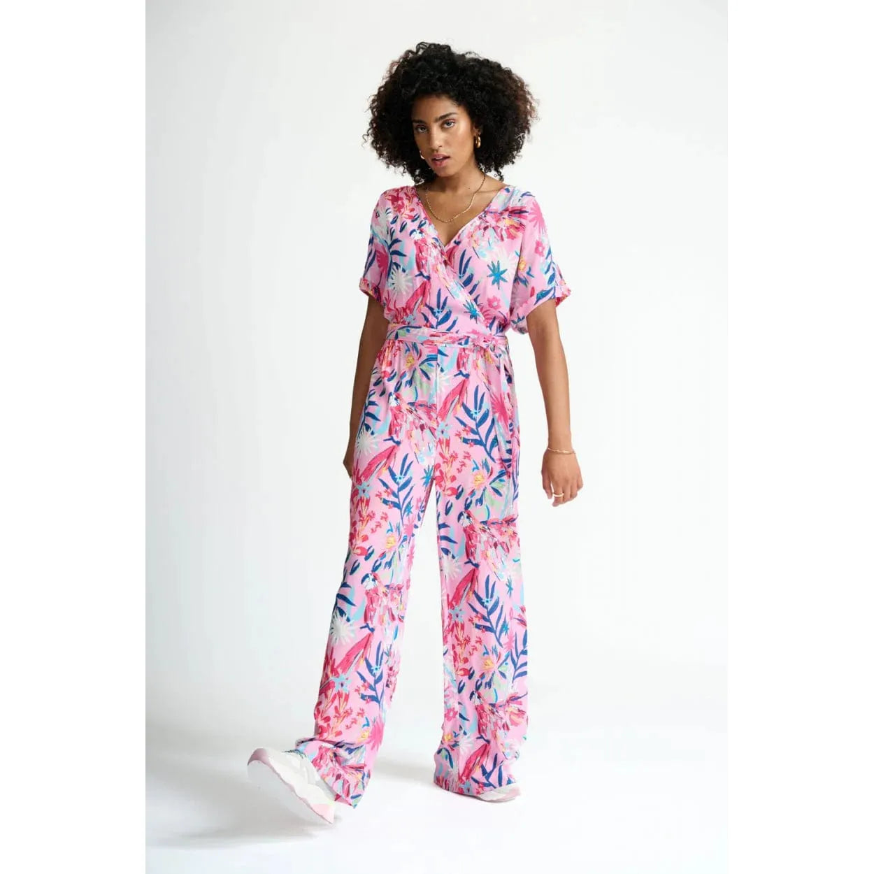 BOTANICAL PINK JUMPSUIT  - POM AMSTERDAM - Hello Annie Parkdale