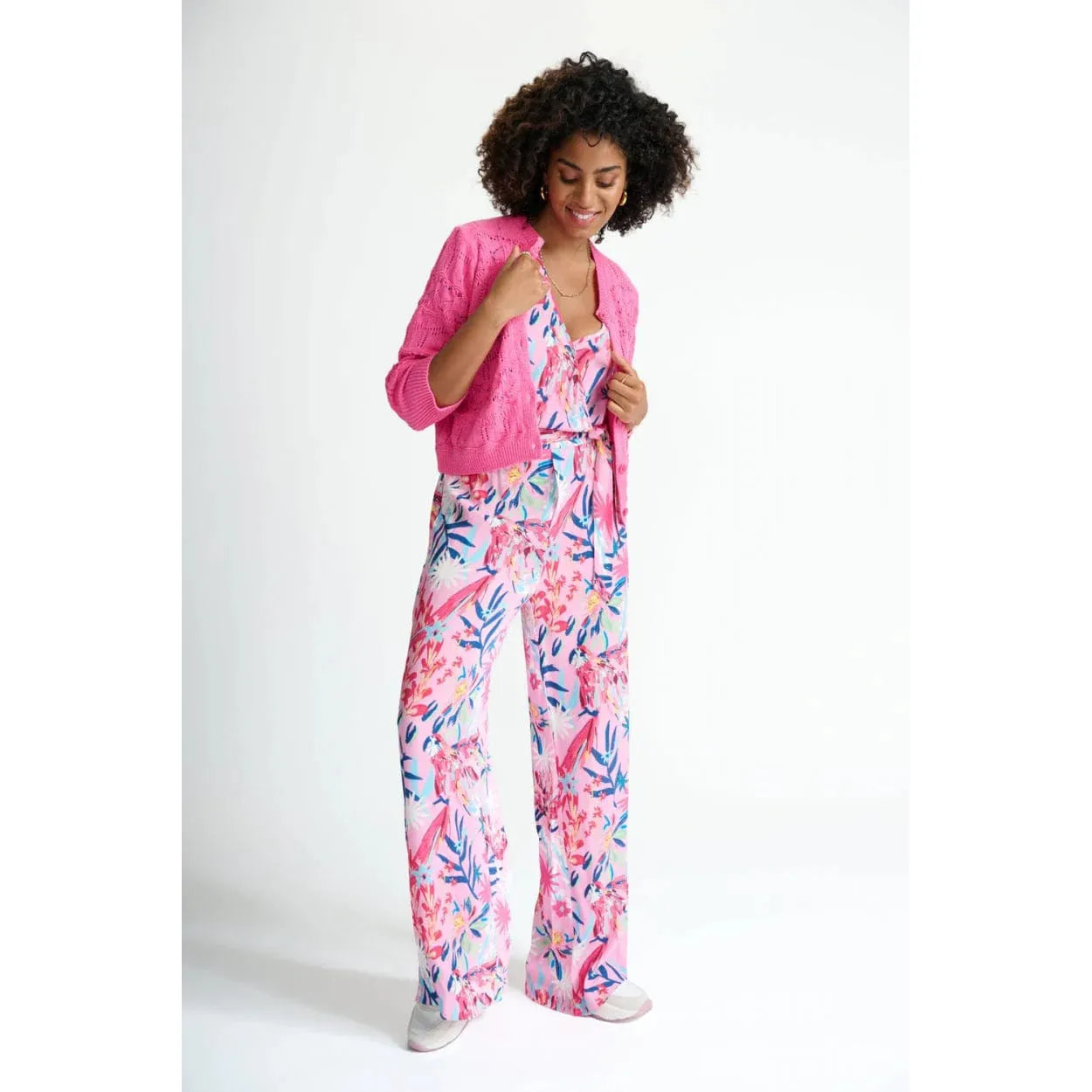 BOTANICAL PINK JUMPSUIT  - POM AMSTERDAM - Hello Annie Parkdale