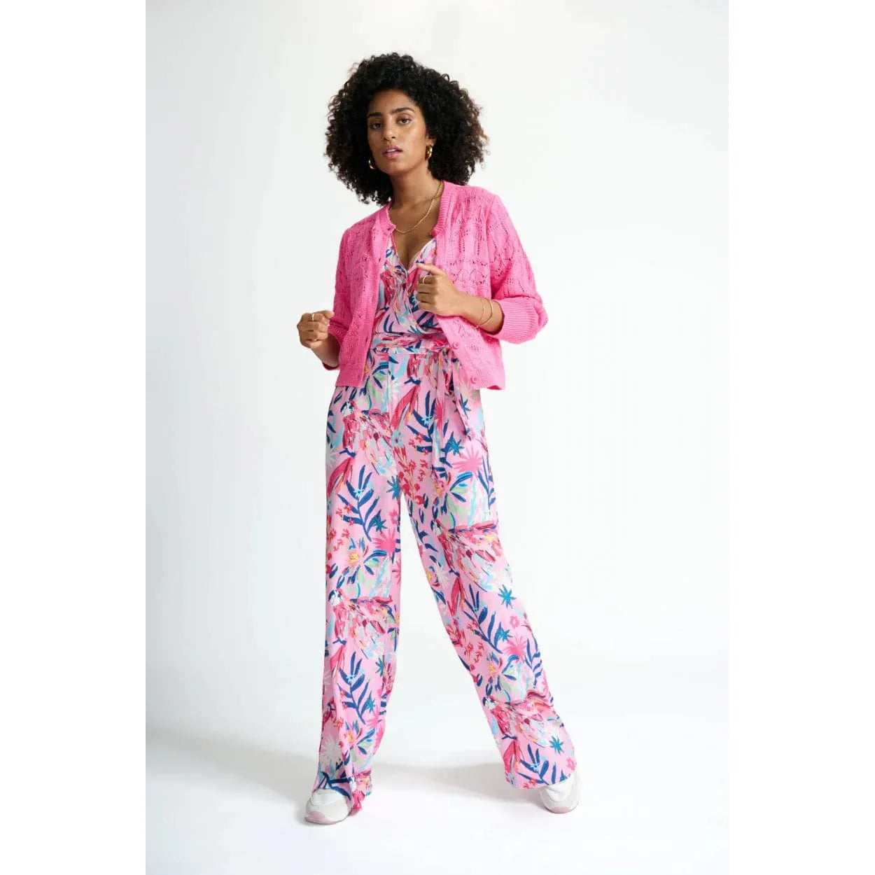 BOTANICAL PINK JUMPSUIT  - POM AMSTERDAM - Hello Annie Parkdale