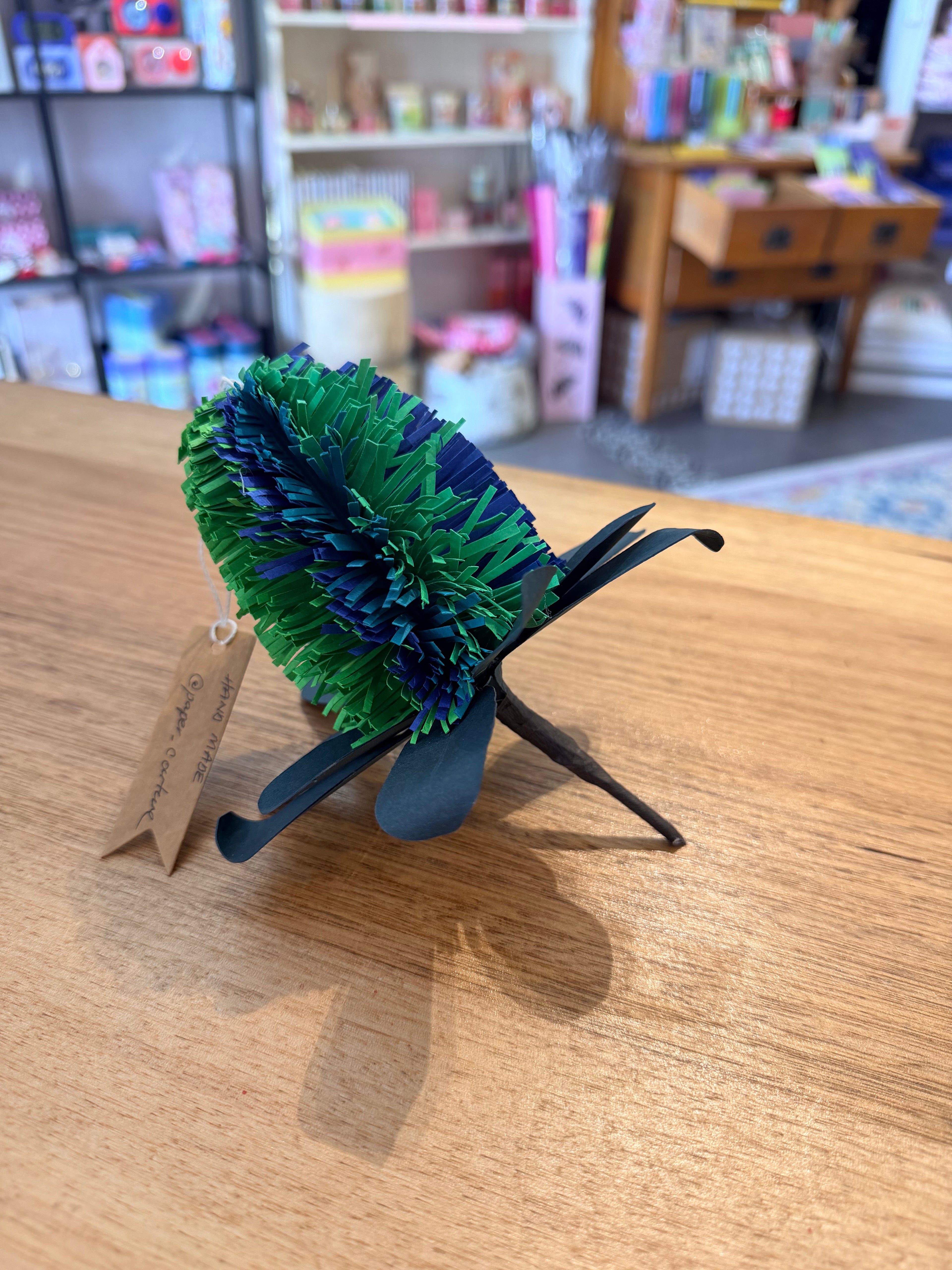 Handmade Paper Banksia Ornament