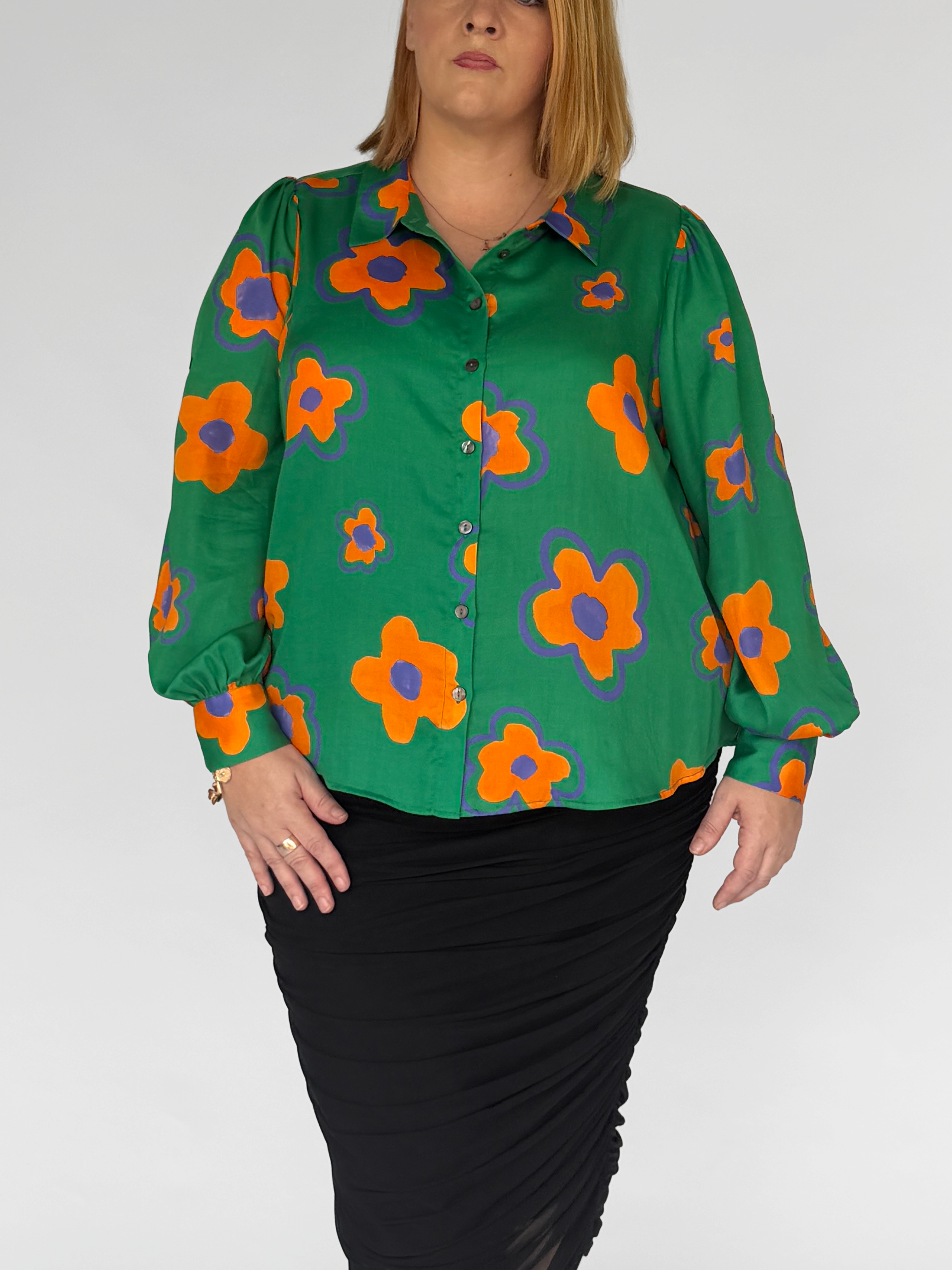 Alex Shirt in Floral Zebra