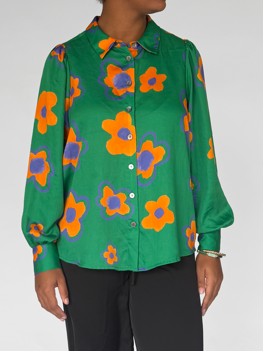 Alex Shirt in Floral Zebra