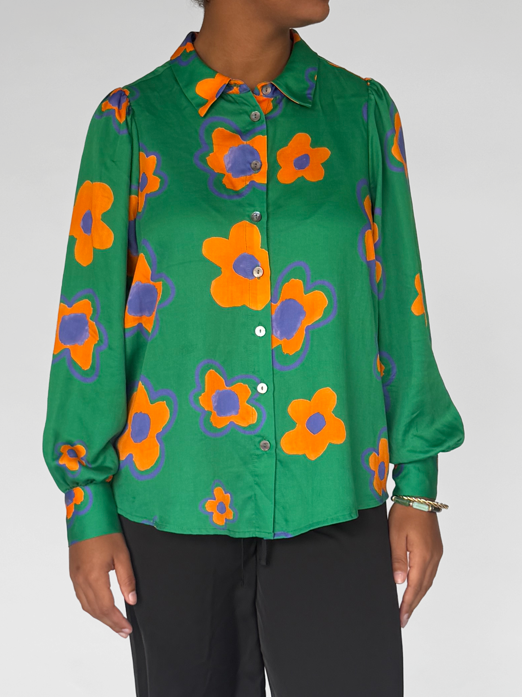 Alex Shirt in Floral Zebra