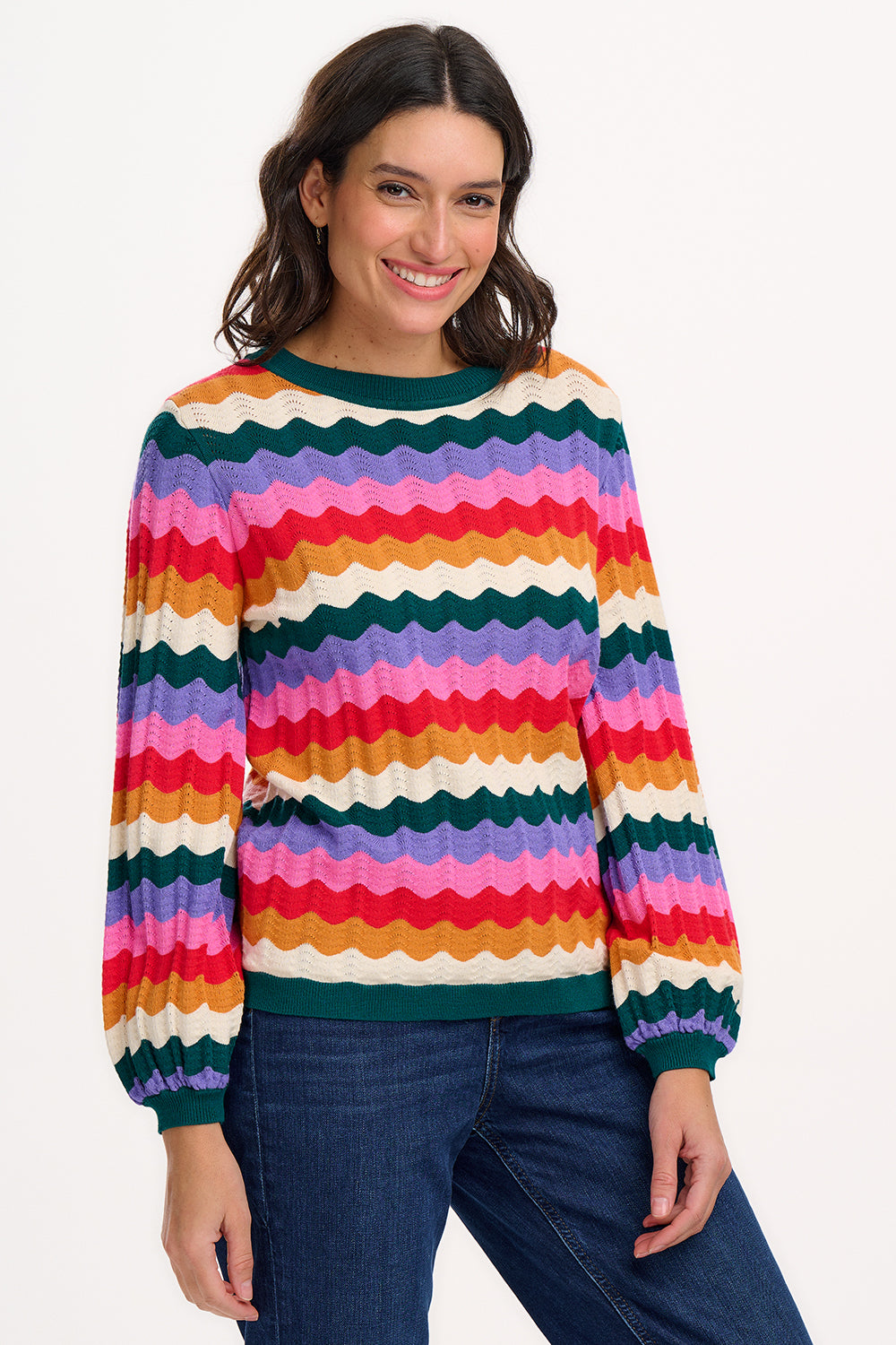 IVONA JUMPER  BEACH WAVES