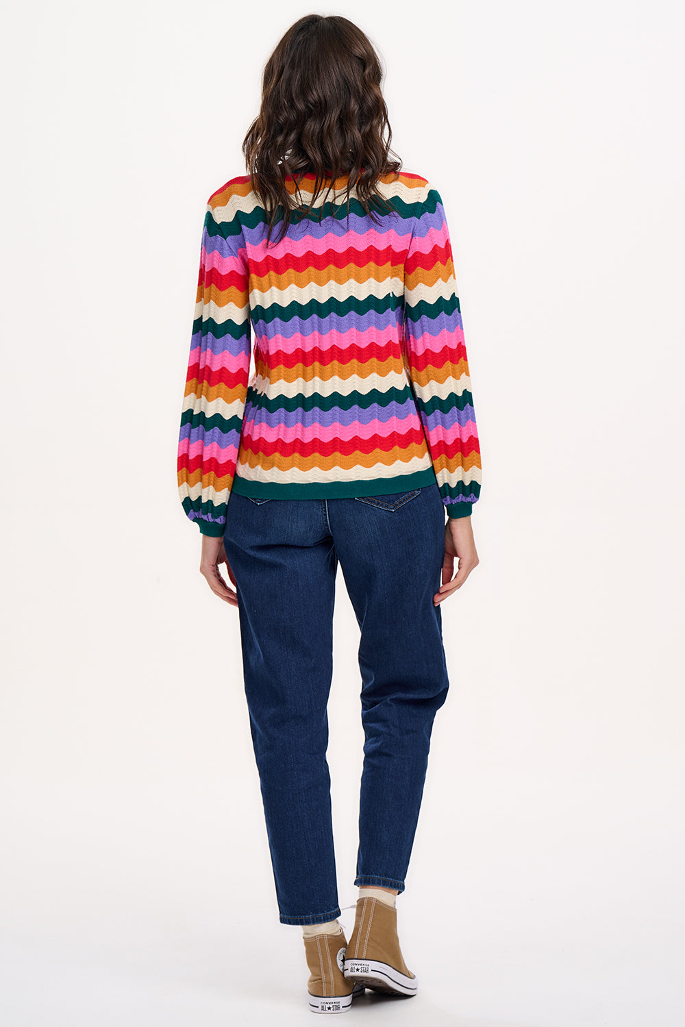 IVONA JUMPER  BEACH WAVES