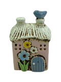 Little Pink Ceramic Bird House