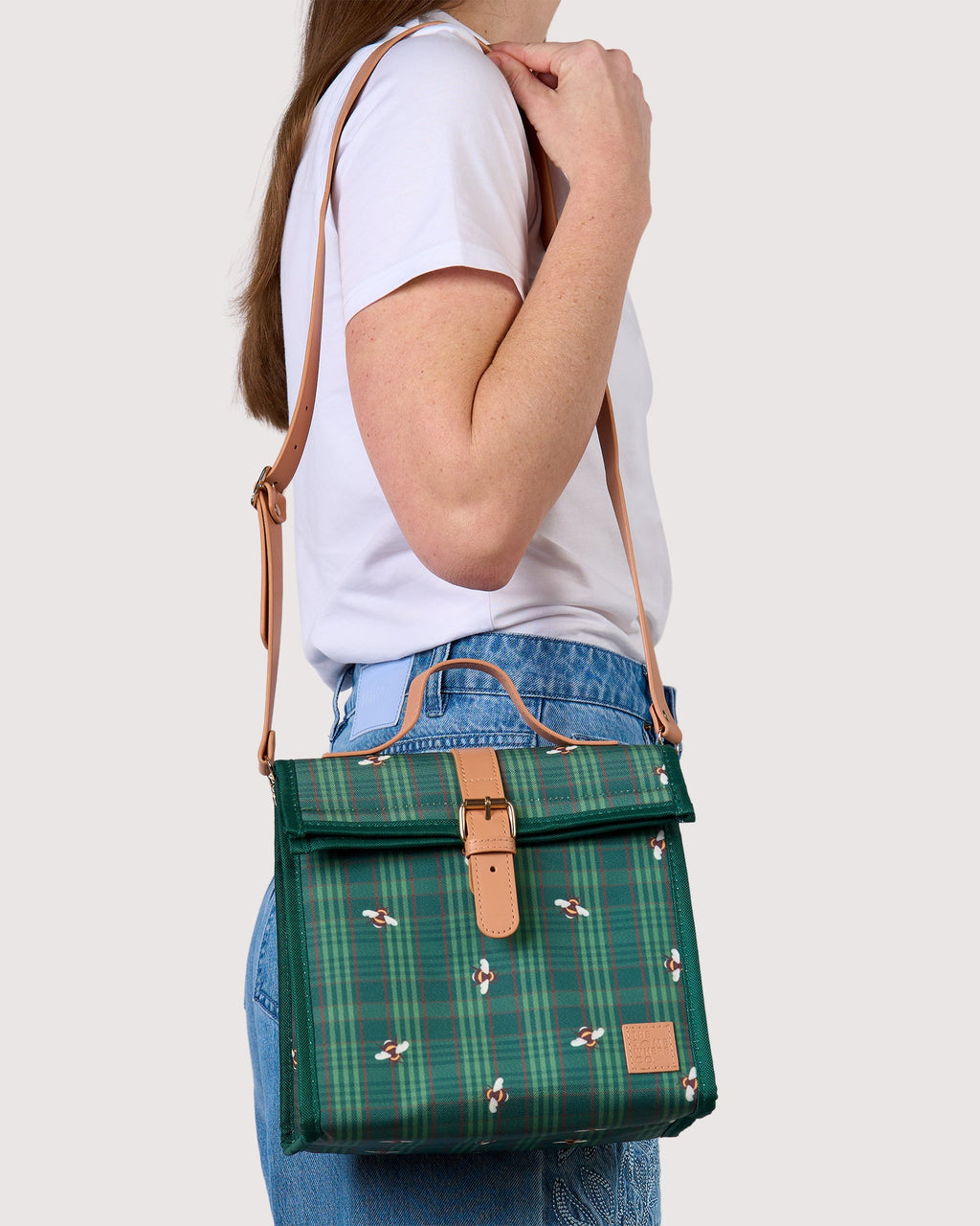 The Satchel Lunch Bag in Wildling print
