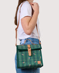 The Satchel Lunch Bag in Wildling print