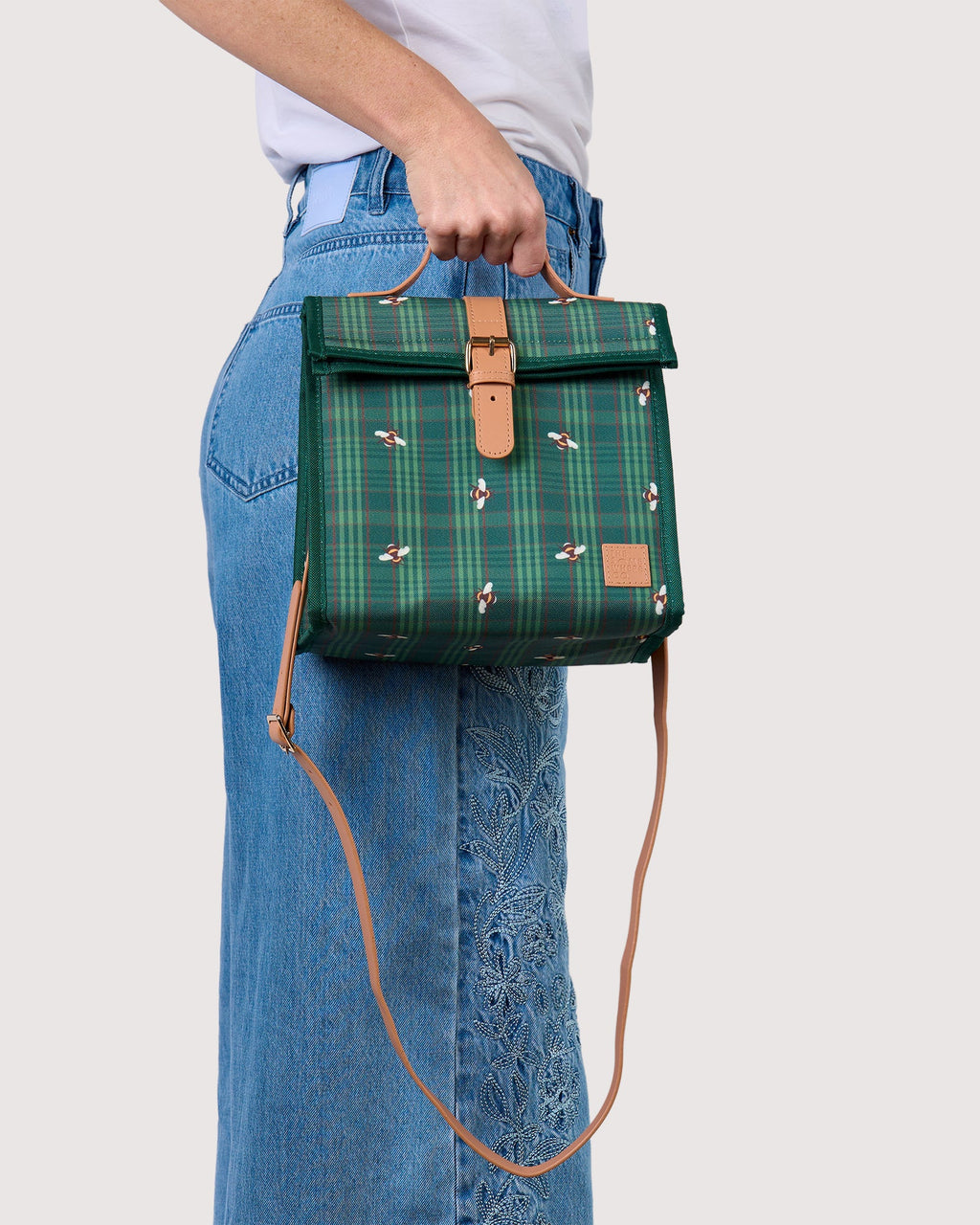 The Satchel Lunch Bag in Wildling print