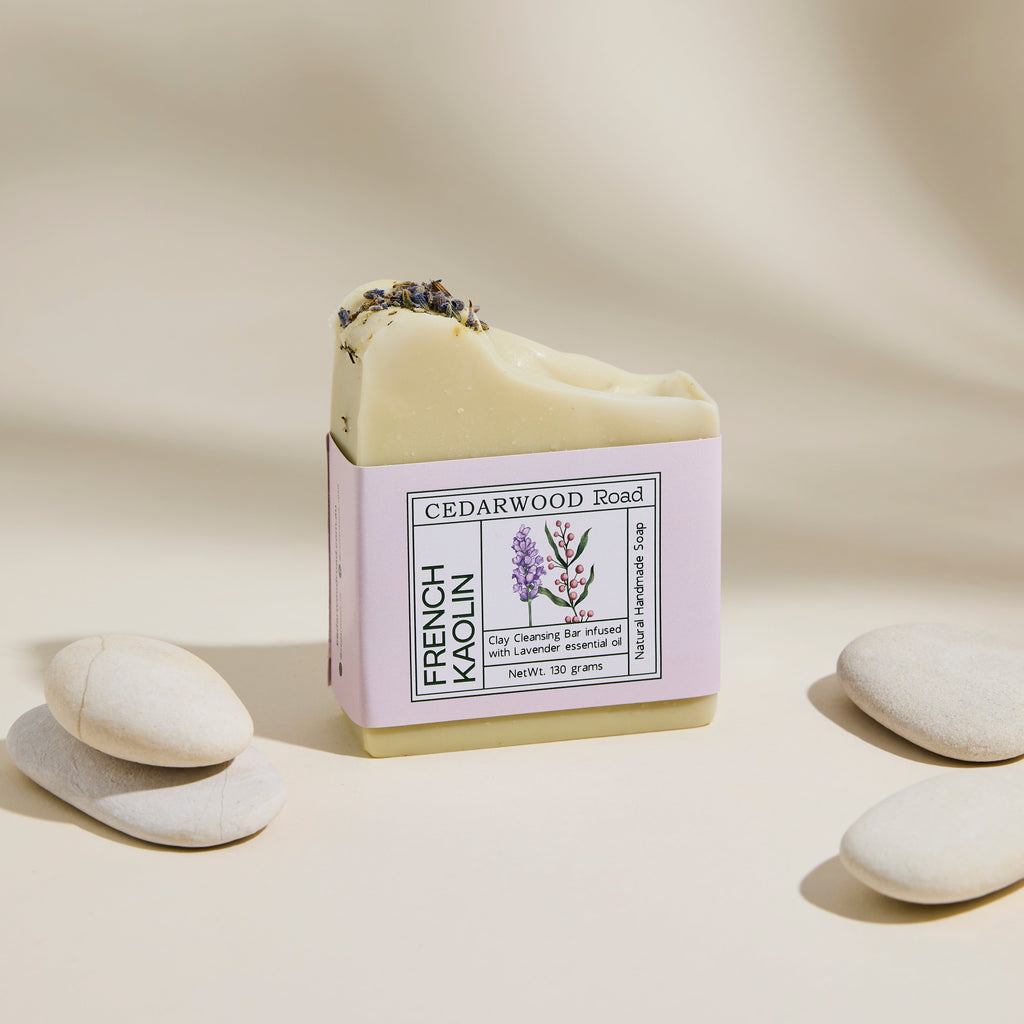 Cedarwood Road French Kaolin Clay Soap with Lavender