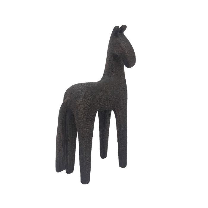 TONTO RESIN HORSE - SMALL BLACK