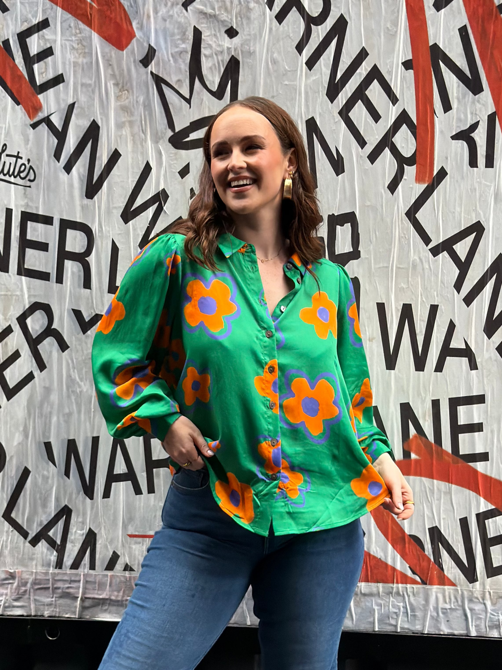 Alex Shirt in Floral Zebra