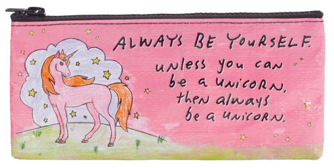 ZIPPER SMALL POUCH - ALWAYS BE A UNICORN - Hello Annie Parkdale