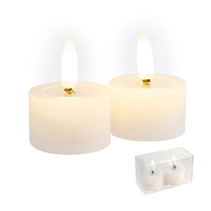 TEA LIGHT CANDLES - BATTERY