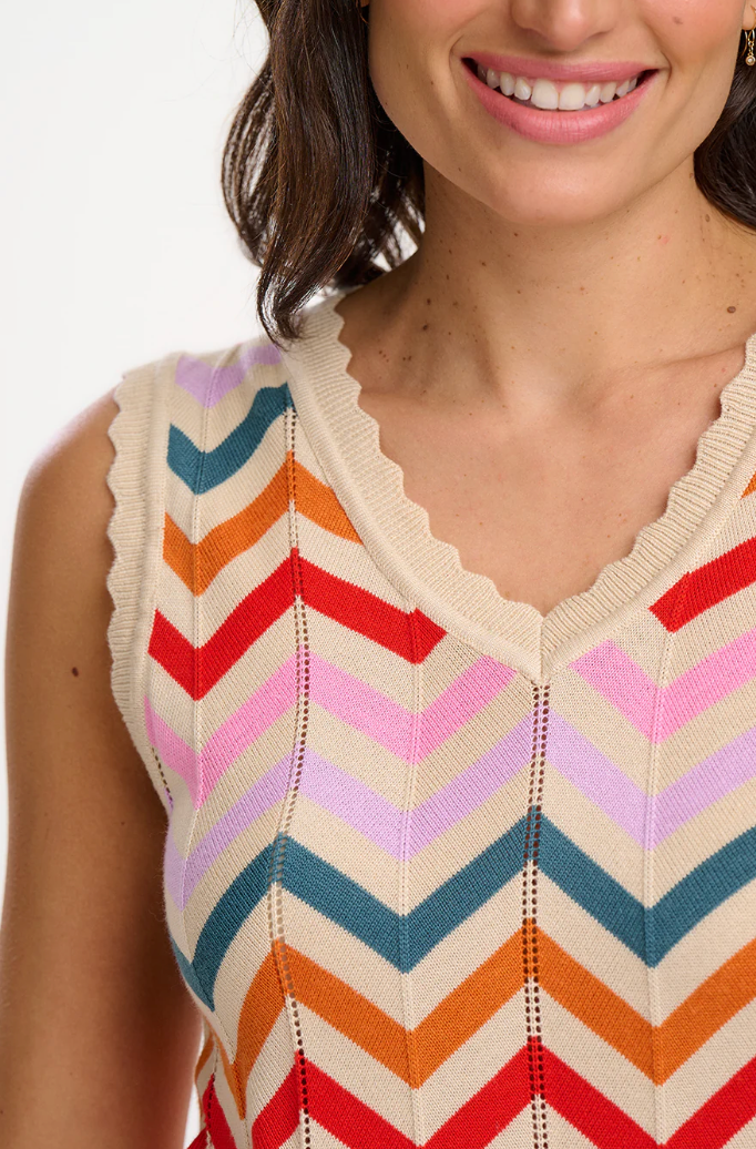 ROSY V-NECK VEST