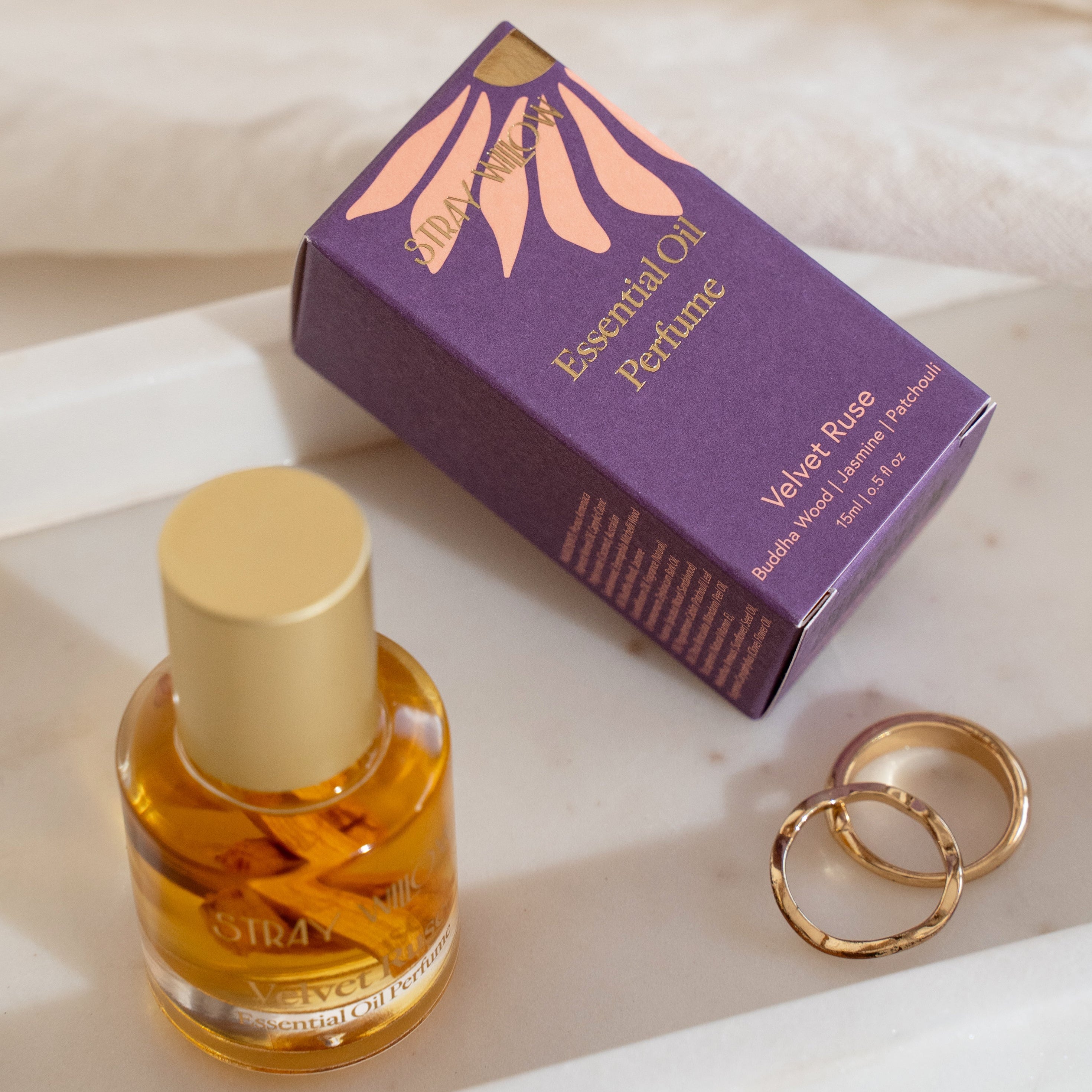 Essential Oil Perfume Roller -  Velvet Ruse