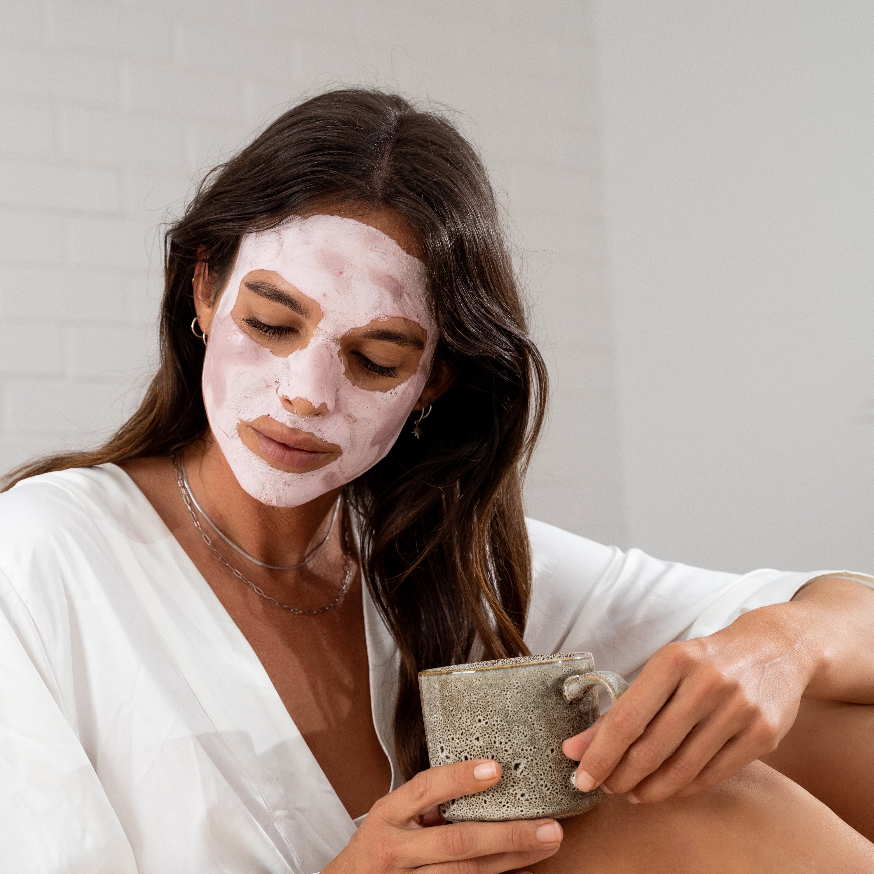 Facial Mask - Pink Vitamin C