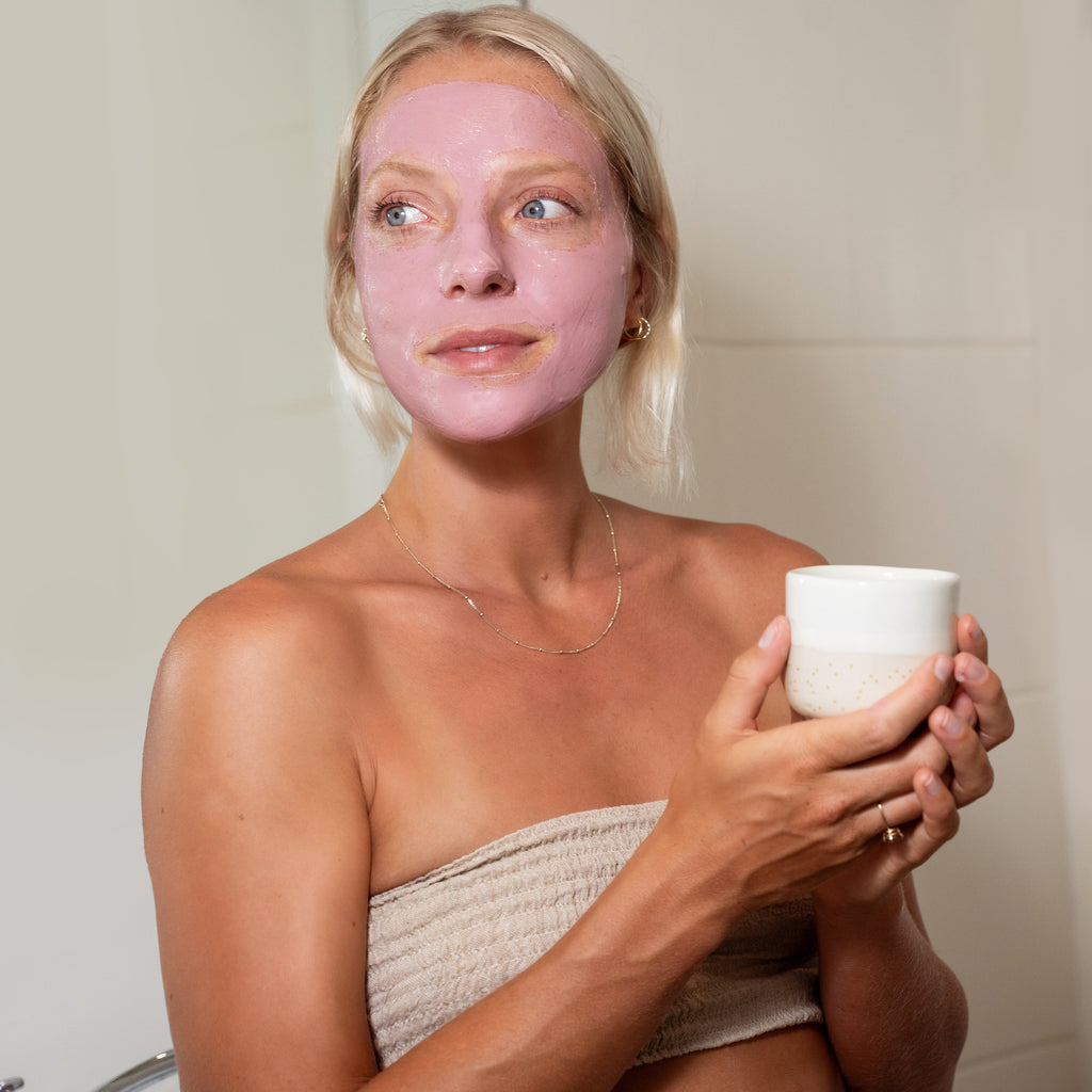 Facial Mask - Pink Vitamin C