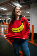 Renee Jumper in Banana Sequins