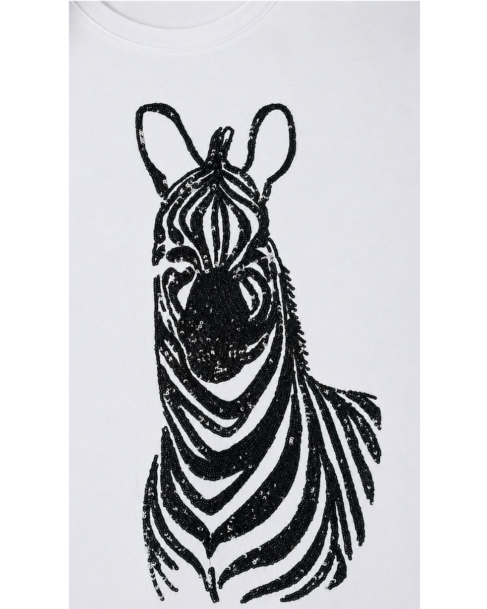 Renee Tee in Zebra