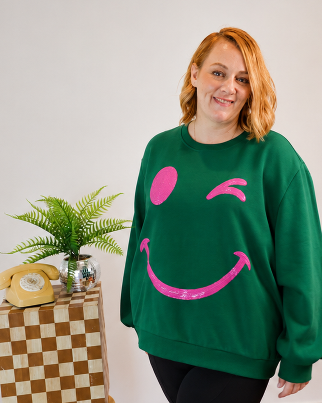 Bowie Jumper in Smiley