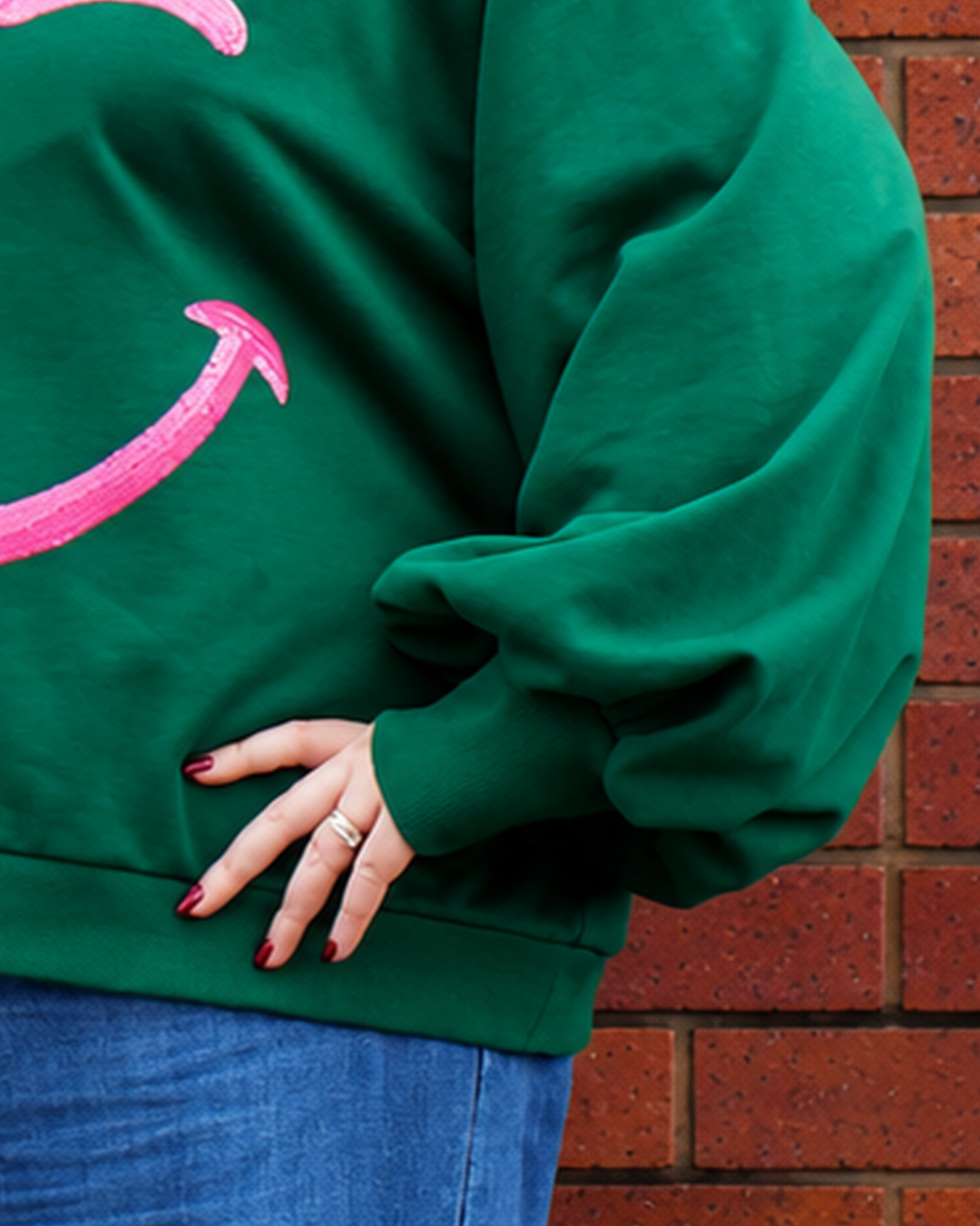 Bowie Jumper in Smiley