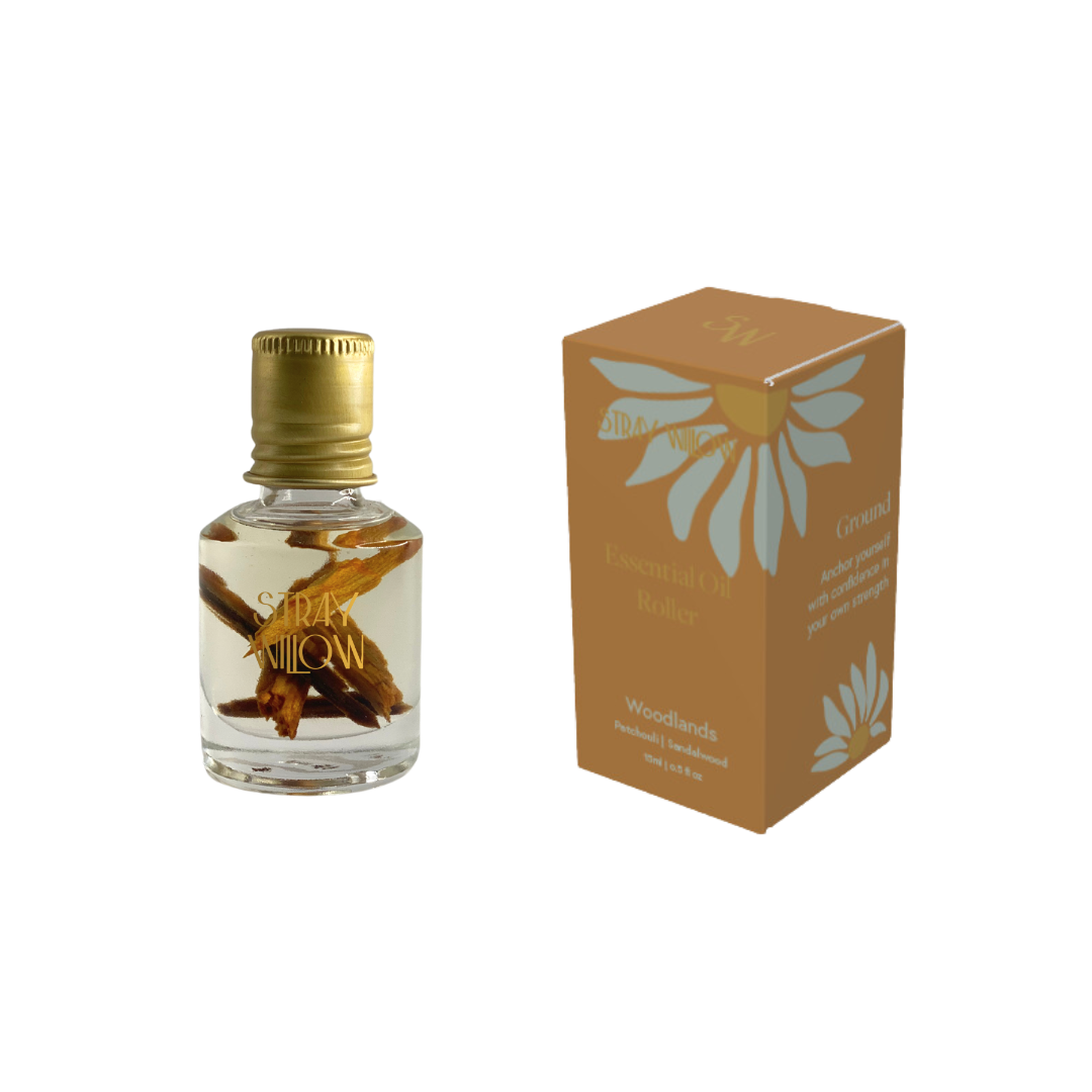 Essential Oil Perfume Roller - Woodlands (NEW)