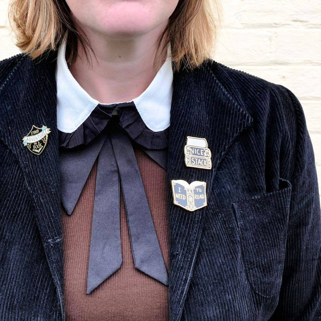 Jubly-Umph - I Need To Read Lapel Pin