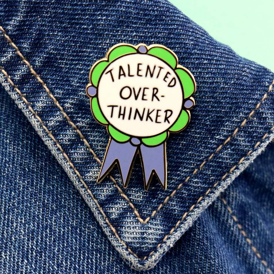 Jubly-Umph - Talented Over-Thinker Lapel Pin