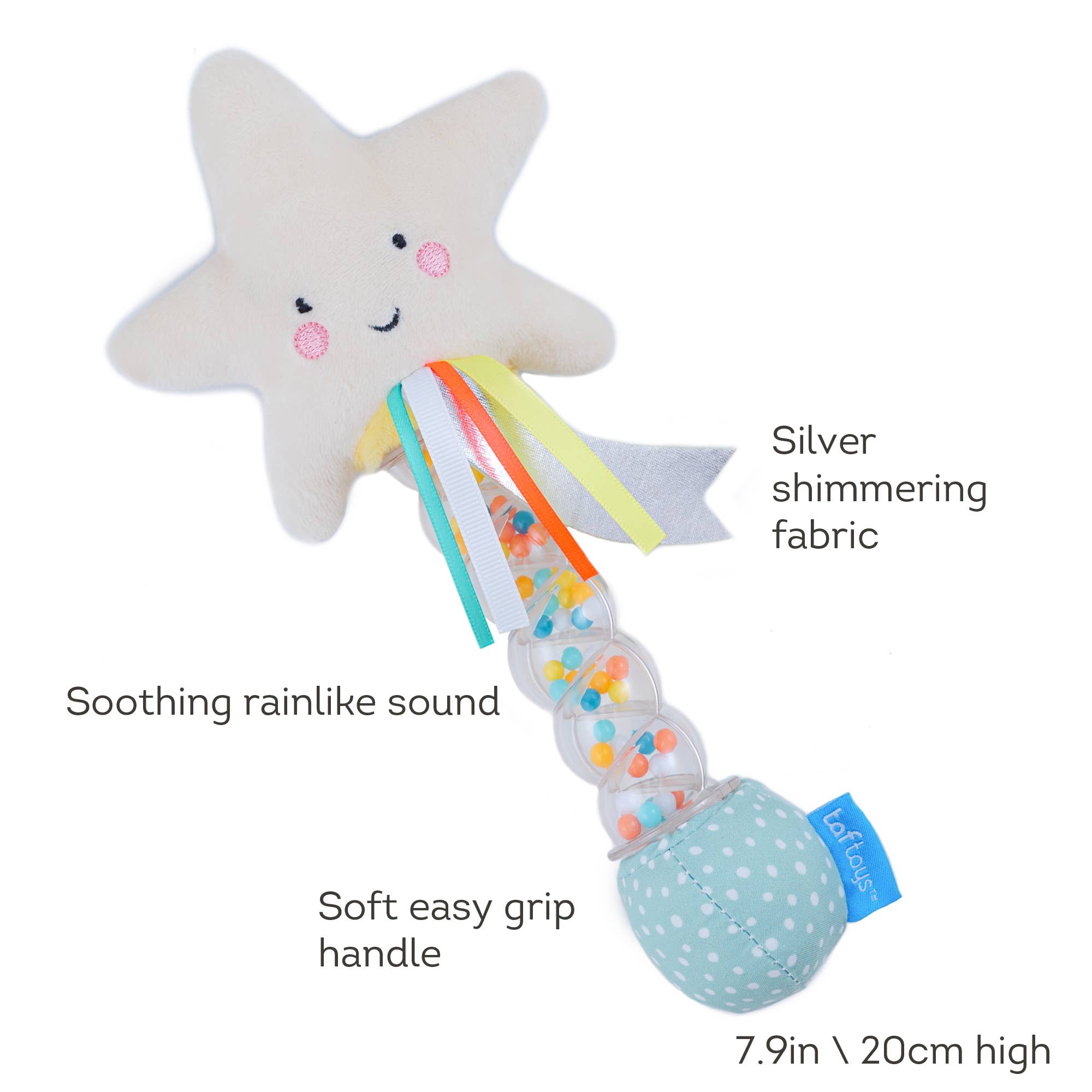 Playette - TAF TOYS Star Rain stick Rattle