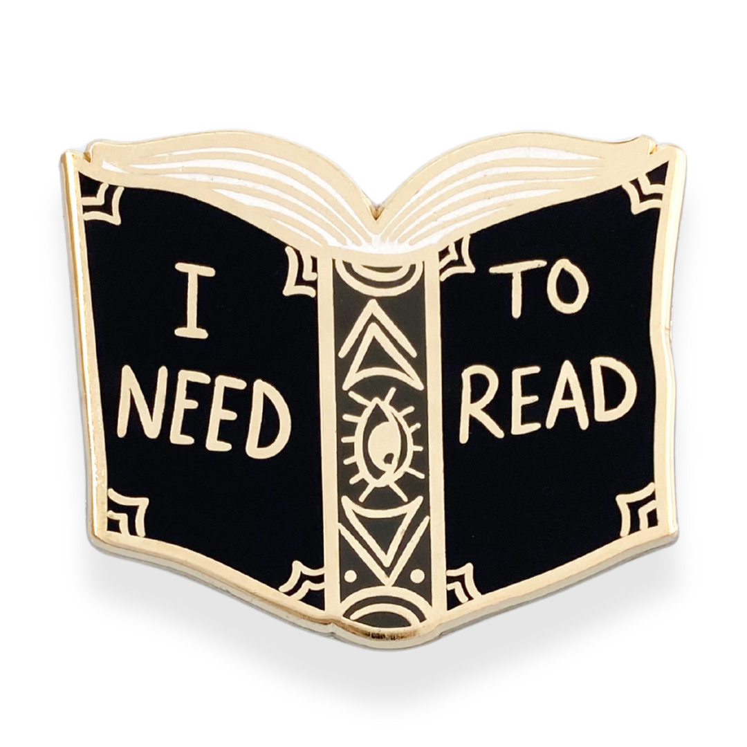 Jubly-Umph - I Need To Read Lapel Pin