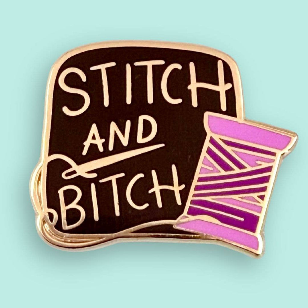 Jubly-Umph - Stitch And Bitch Lapel Pin