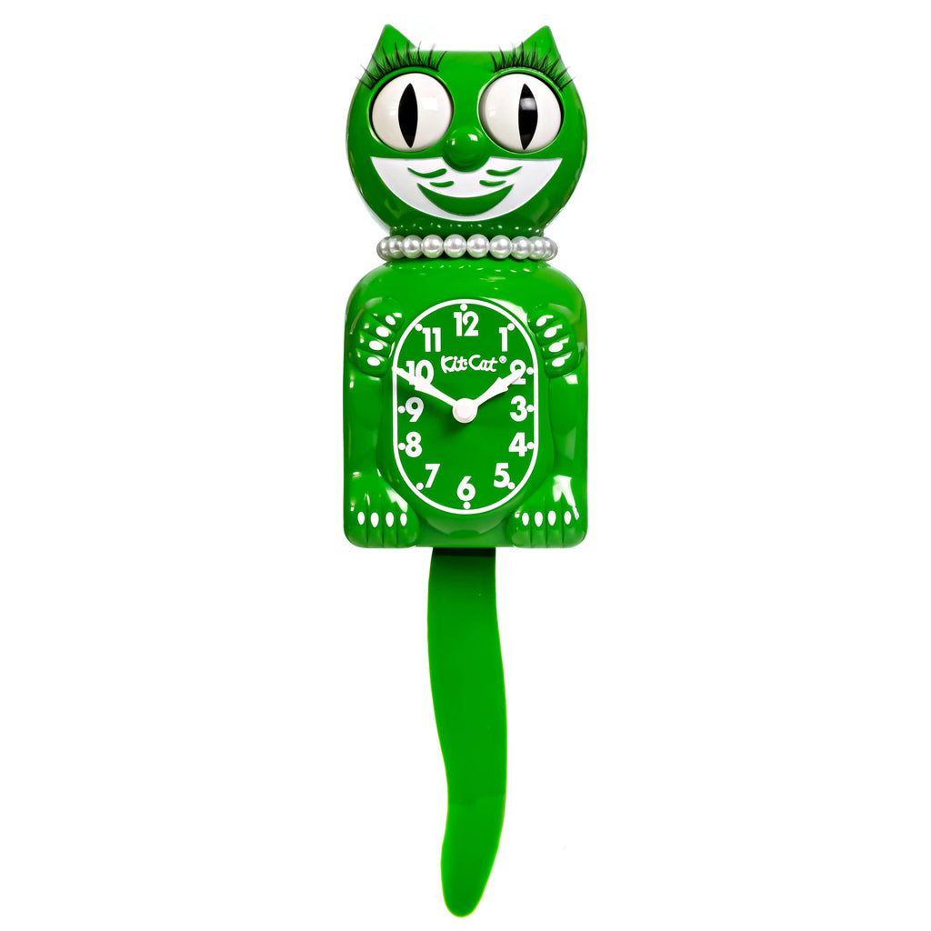 Kit-Cat Klock - Classic Green Lady Kit Cat Klock