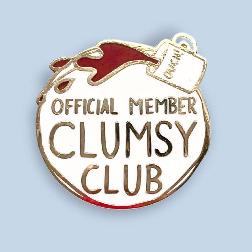 Jubly-Umph - Clumsy Club Official Member Lapel Pin