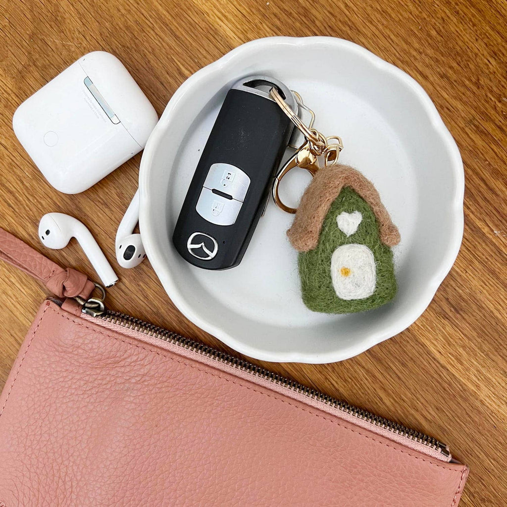 Home Dweller - Felt House Keychain | Bag Charm