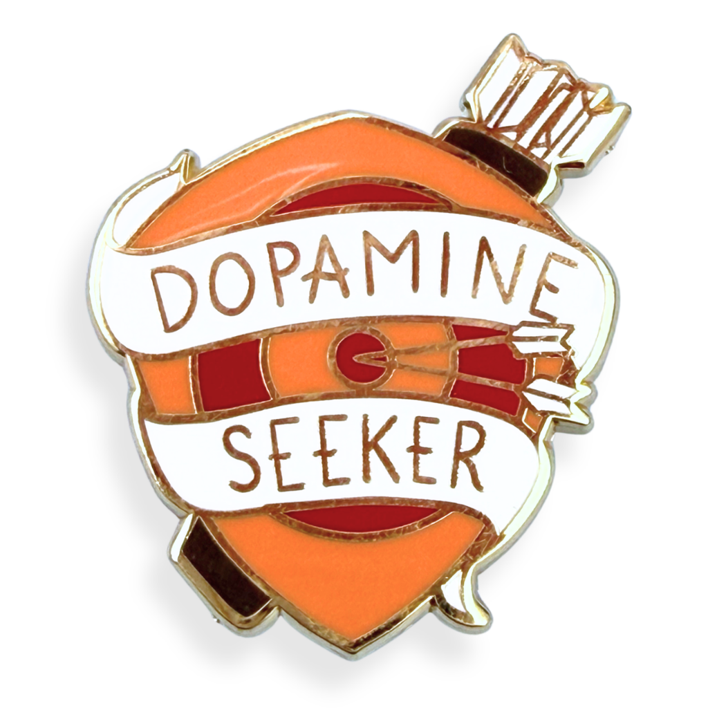 Jubly-Umph - Dopamine Seeker Lapel Pin