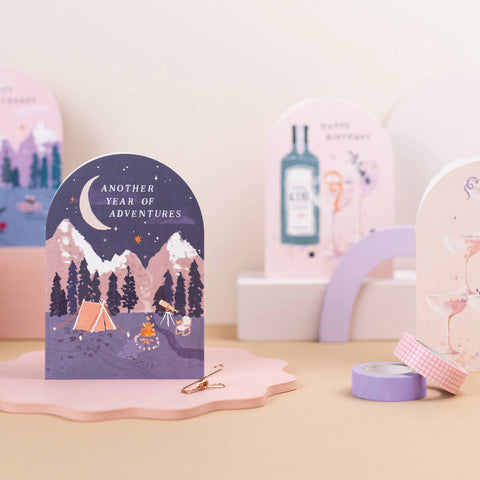 Sister Paper Co. - Happy Birthday Gin Card | Birthday Cards | Cocktail Card