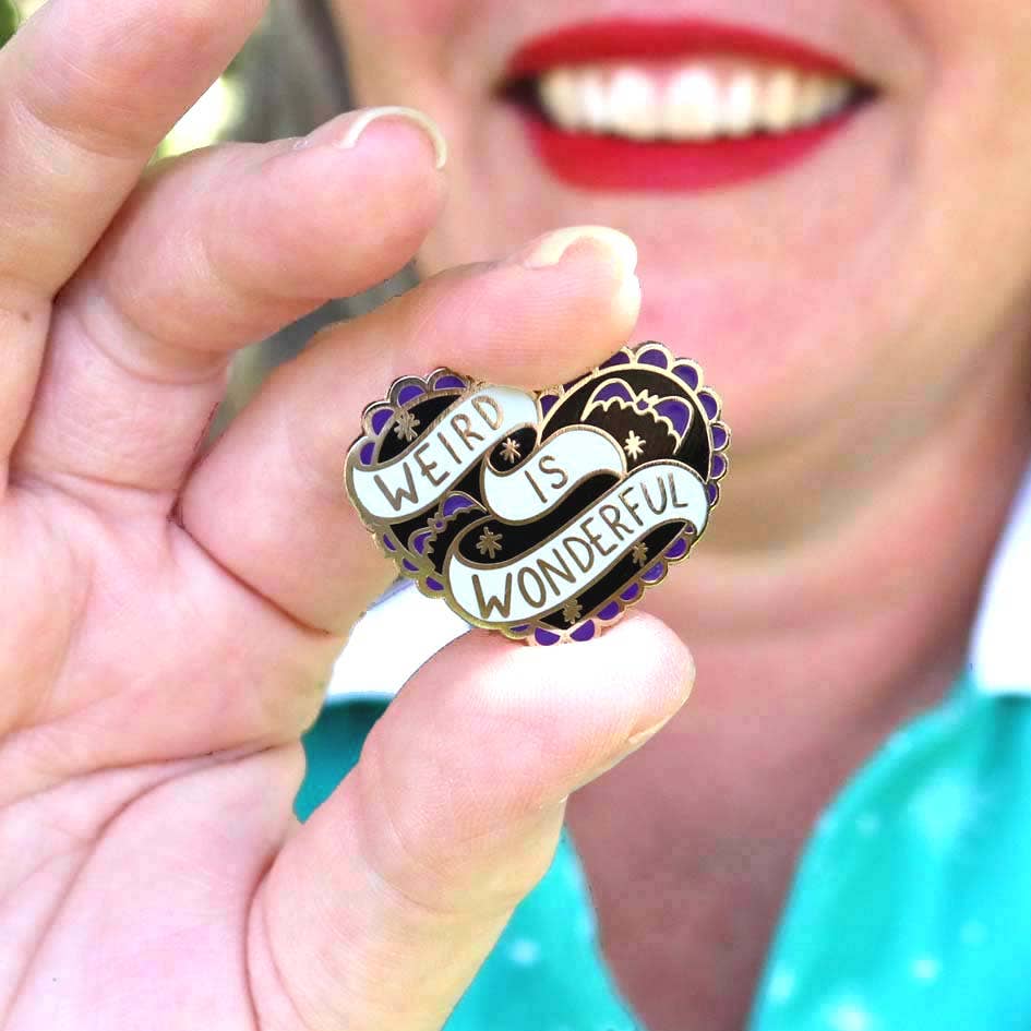 Jubly-Umph - Weird Is Wonderful Lapel Pin