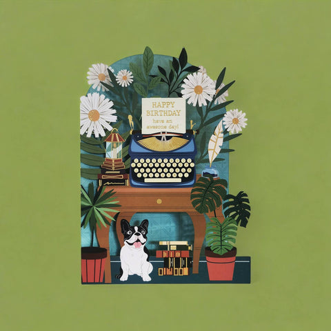 Alljoy Design - Original paper cut card - AL253