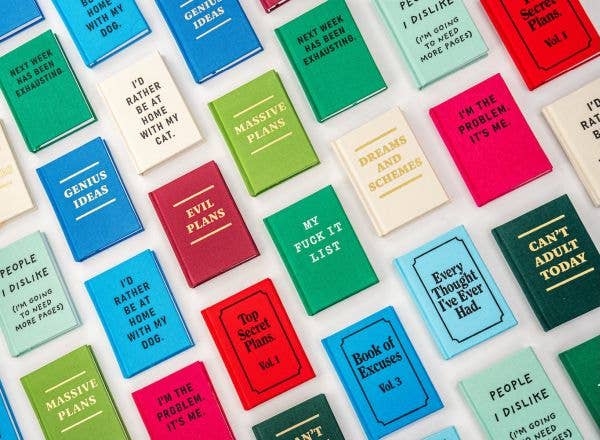 Vevoke - Hard Cover Tiny Notebook-The Little Book of Ideas