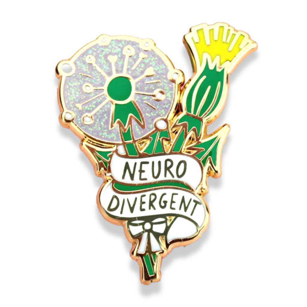 Jubly-Umph - Neuro-divergent Lapel Pin