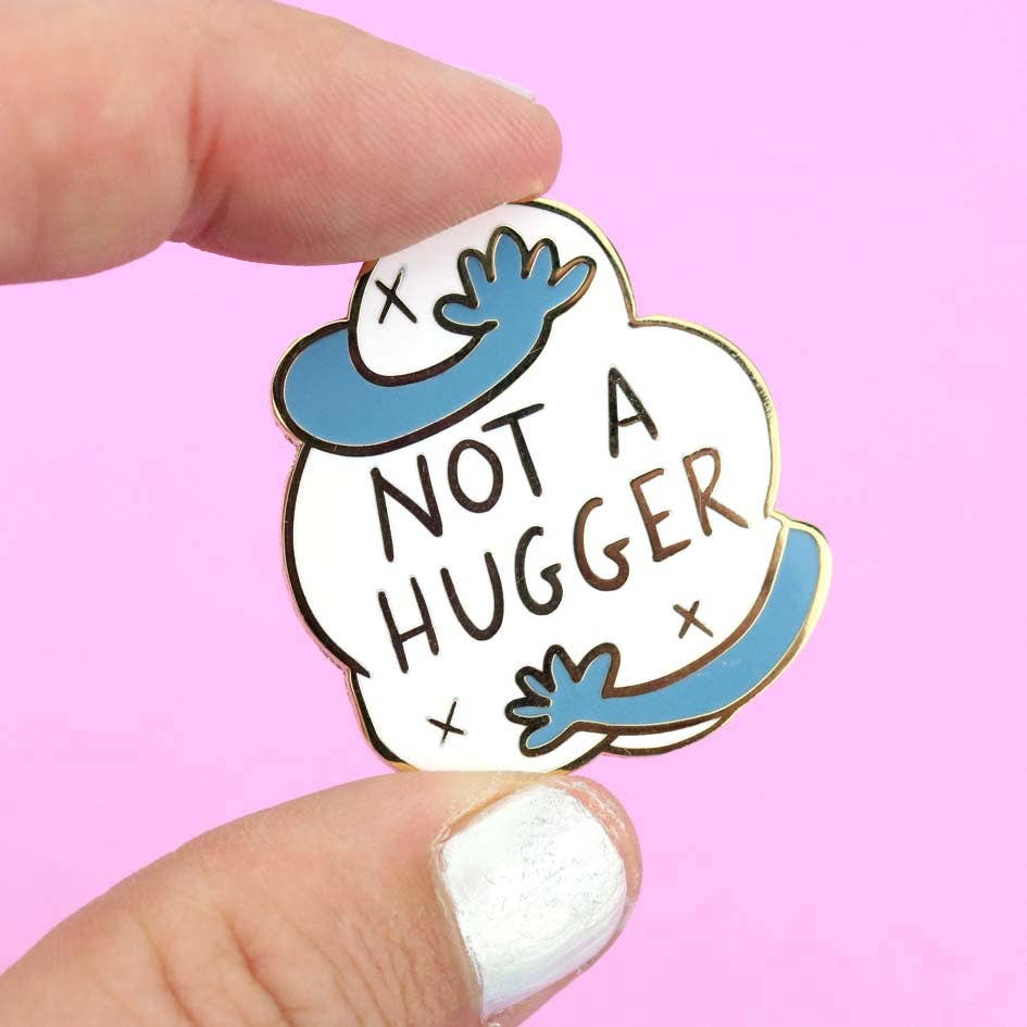 Jubly-Umph - Not a Hugger Lapel Pin